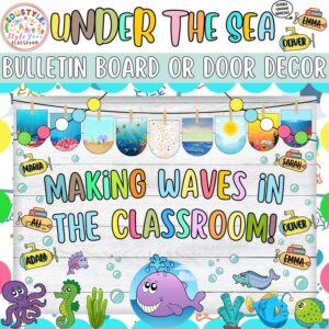 Making Waves in the Classroom!: Under Sea Bulletin Board or Door Decor Kit | June